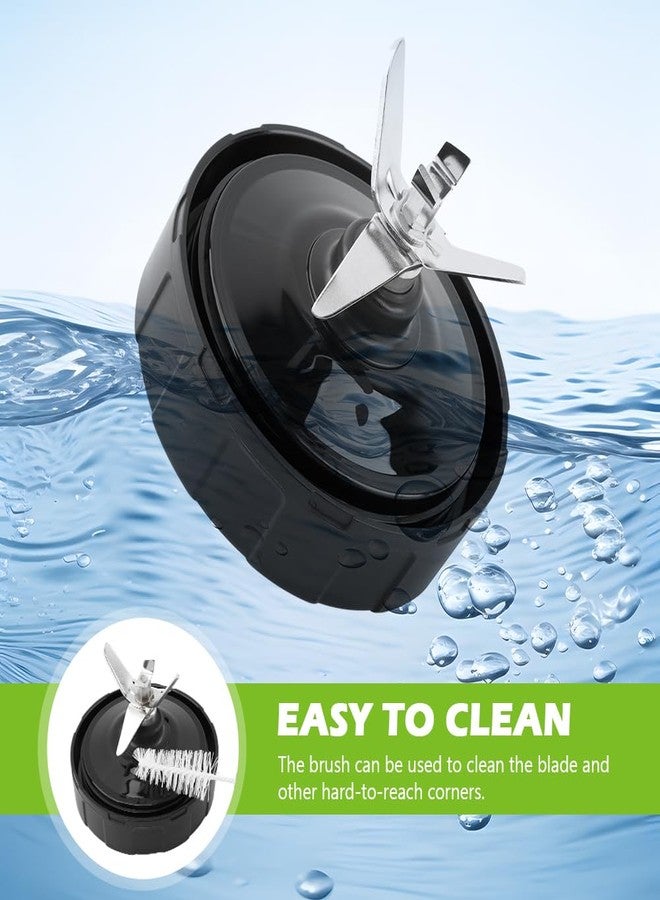 YBENWL 7-Fin Blender Replacement Parts, Blender Blade Compatible with Nin-ja BN401 BN751 BN801 BL480 BL640 NN100-30 BL2012 32oz 24oz 18oz Cup Nutri Blender Parts - Image 4